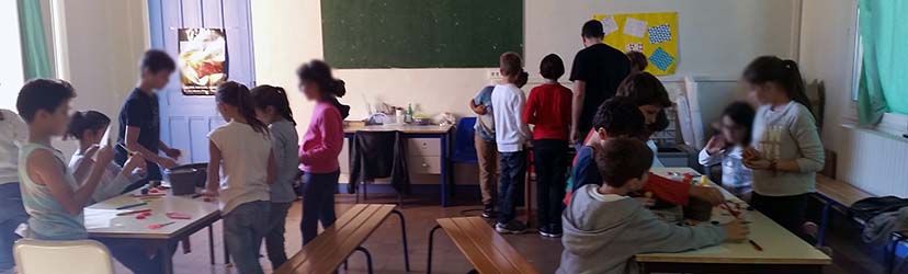 Périscolaire : Atelier « Histoire de… » – Ecole élémentaire Roseraie