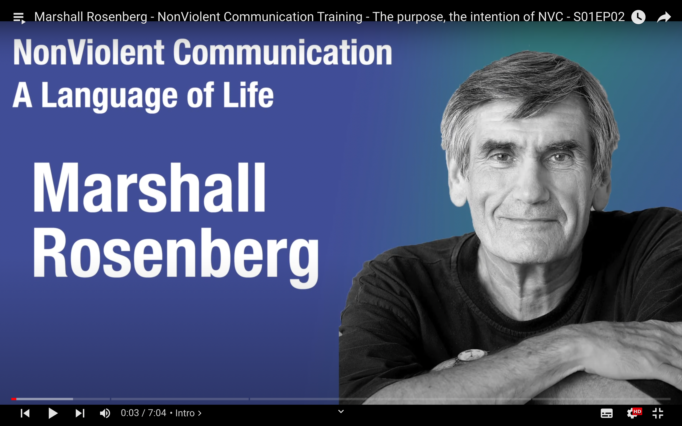 About NonViolent Communication