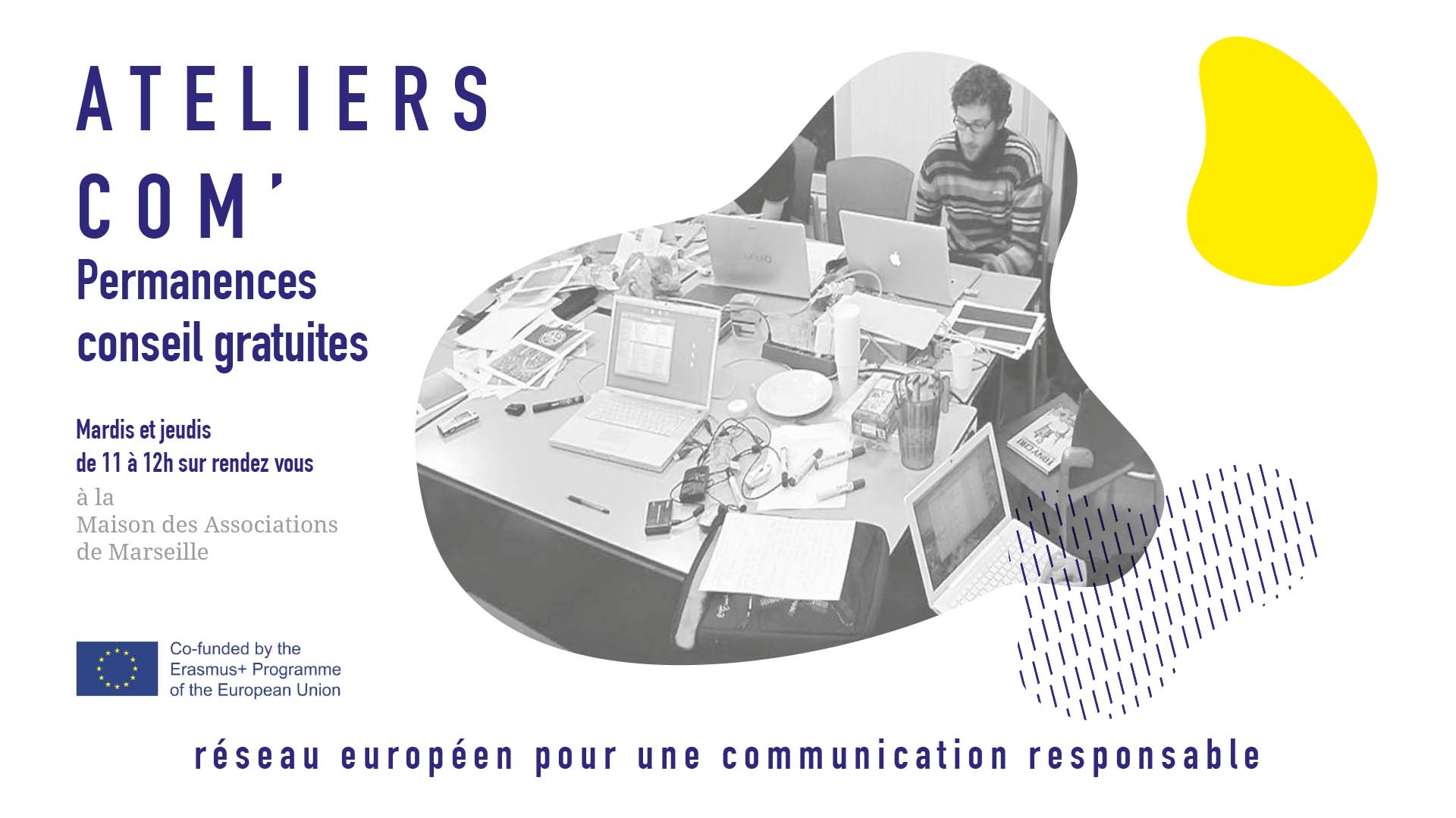 Ateliers com’ pour porteurs de projets associatifs