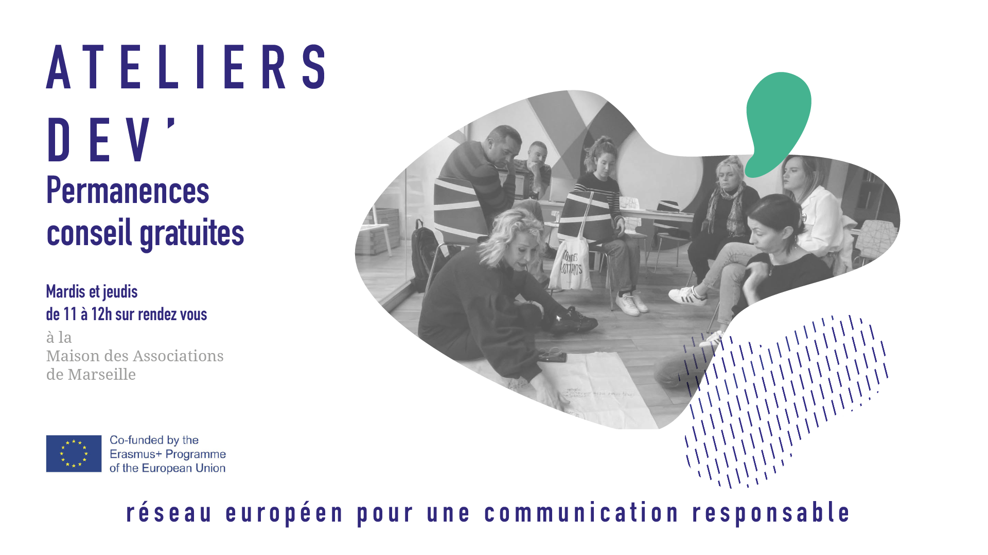 Ateliers DEV’ pour porteurs de projets associatifs